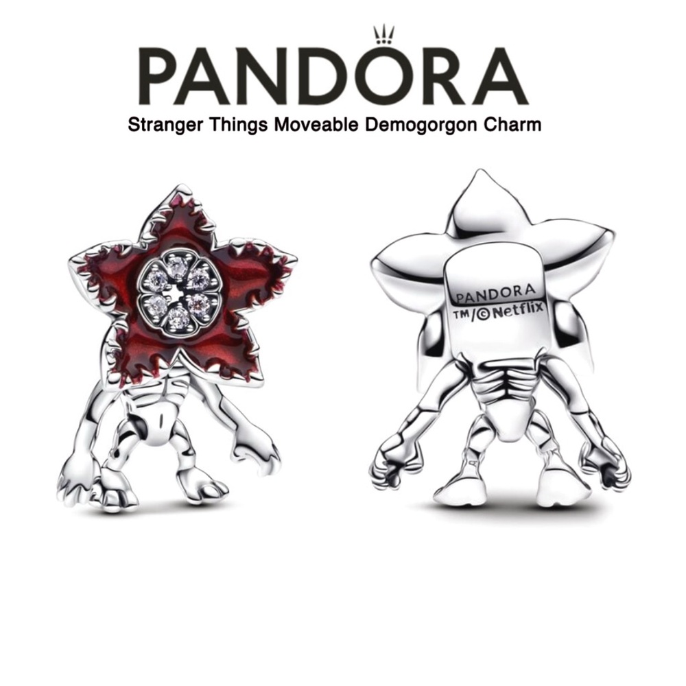 PANDORA Stranger Things Moveable Demogorgon Charm